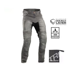   TRILOBITE PARADO DOUBLELAYER AAA MOTOROS FARMERNADRÁG SLIM szűkített fazon szürke