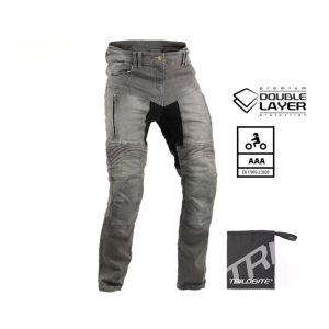 TRILOBITE PARADO DOUBLELAYER AAA MOTOROS FARMERNADRÁG SLIM szűkített fazon szürke