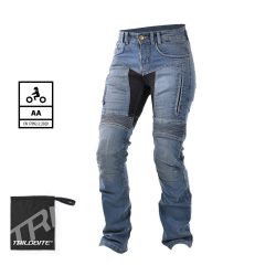   TriloBite Lady Parado női motoros farmernadrág SLIM szűkített fazon kék