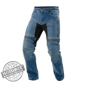 TriloBite Parado motoros farmernadrág SLIM szűkített fazon kék