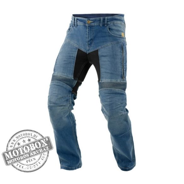 TriloBite Parado motoros farmernadrág SLIM szűkített fazon kék