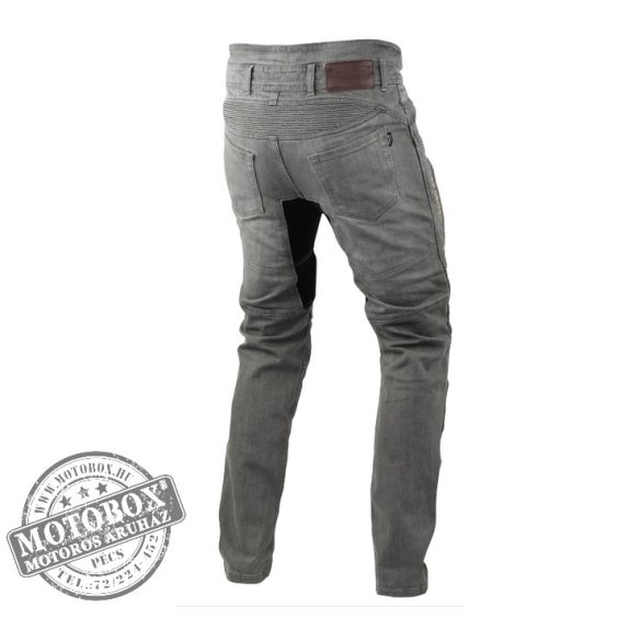 TriloBite Parado motoros farmernadrág light grey SLIM szűk fazon