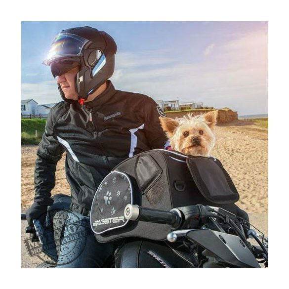 BAGSTER Puppy tankvédőre rögzíthető kutya, kisállat szállító tanktáska