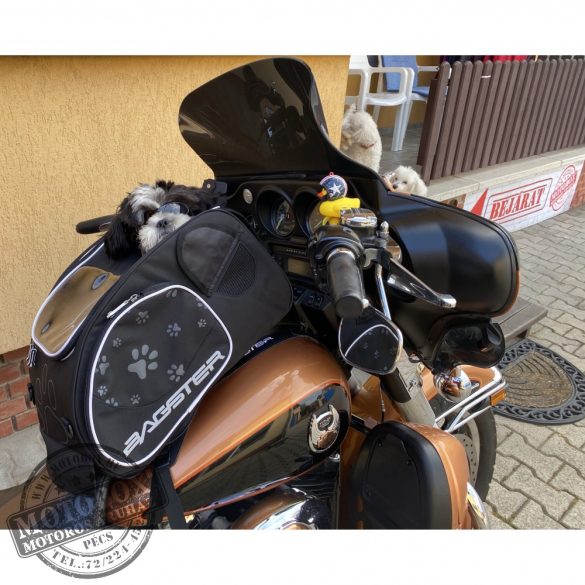 BAGSTER Puppy tankvédőre rögzíthető kutya, kisállat szállító tanktáska