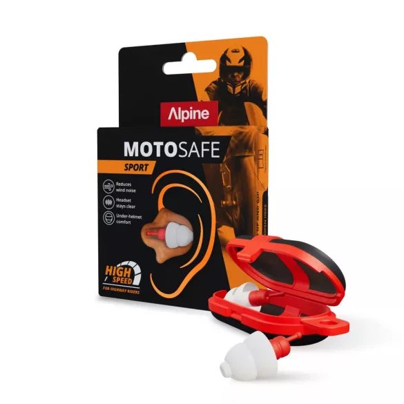 Alpine MotoSafe Sport motoros füldugó 