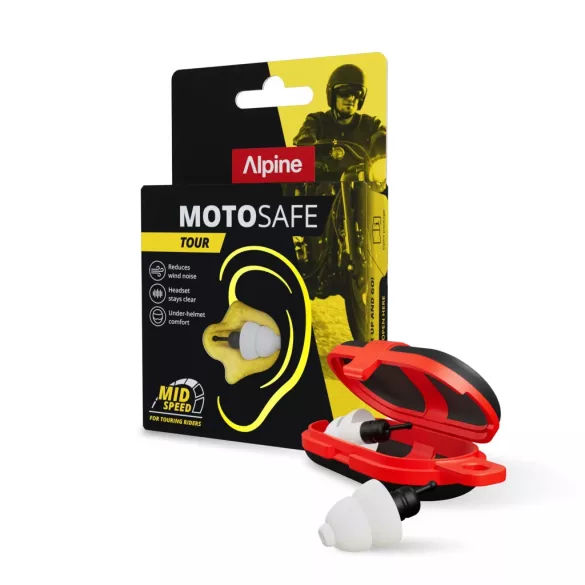 Alpine MotoSafe Tour motoros füldugó 