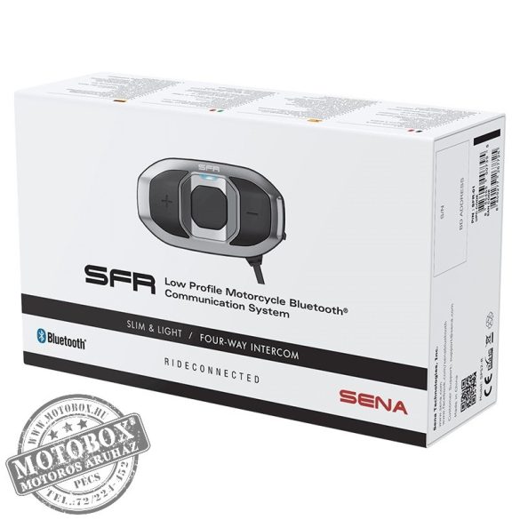 SENA SFR - Keskeny és könnyű Bluetooth kommunikációs szett