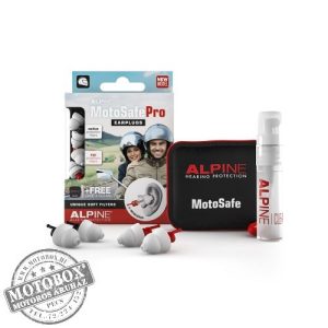 Alpine MotoSafe Pro 4db motoros füldugó 