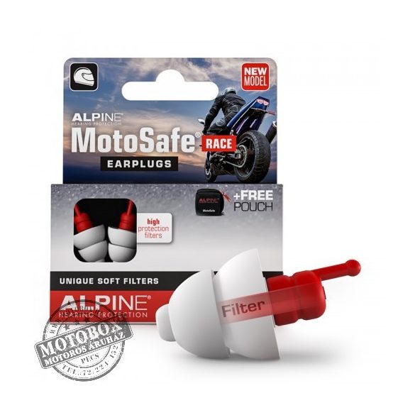 Alpine MotoSafe Race 2db motoros füldugó 