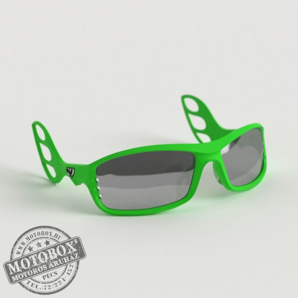 FLYWEAR Alpha Zöld napszemüveg tükrös ezüst lencsével