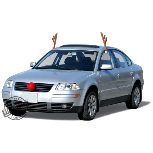 Rudolf "jelmez" az autódra ;)